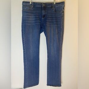 Kut From the Kloth Dark Denim Skinny Jeans Size 16